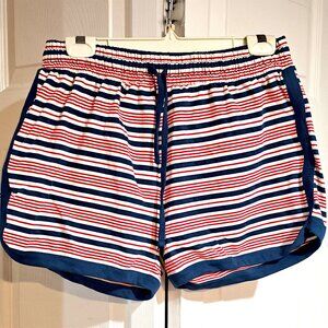 NWT Rare Fin & Vince Women’s Retro Track Shorts Size Large